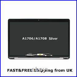 13.3 LCD Screen Display Top Assembly for MacBook Pro 13 A1708 EMC 3164 Silver
