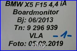 9296939 NBT Navigation pro Navi Monitor GPS BMW X5 F15 10,25'' Zoll CID Display