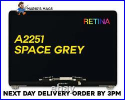 A2251 2020 Space Grey Replacement MacBook Pro LCD Screen Display Assembly Gray