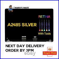 A2485 Silver LCD Screen Display Assembly for MacBook Pro 2021