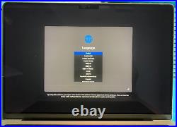 Apple Genuine 13 MacBook Pro A2442 EMC 3650 Screen display LCD Assembly GREY