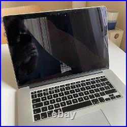 Apple MacBook Pro with Retina display 15.4 2015 i7 Laptop Broken Screen