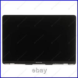 Apple Macbook Pro EMC 2978 Silver Screen LCD Assembly Display Complete Top Part