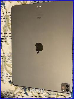 Apple iPad Pro 4th Gen. 256GB, Wi-Fi, 12.9 in Space Grey, 1 Owner, Mint Screen