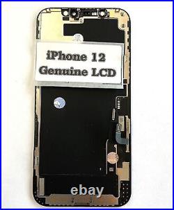 Apple iPhone LCD 12/12 Pro Screen Display Black Original PRISTINE AAA+ GRADE
