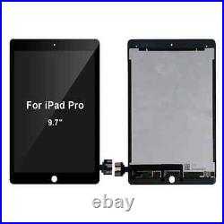 Black iPad Pro 9.7 A1673 A1674 A1675 LCD Display Touch Screen Glass Digitizer