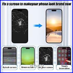 Digi4u For iPhone 14 Pro Soft OLED Display Digitizer Screen Replacement+Glue