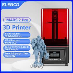 ELEGOO Resin 3D Printer MARS 2 PRO UV Photocuring LCD 6 inch LCD Screen