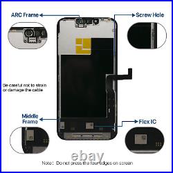 For Apple iPhone 13 Pro LCD Display Screen Replacement Touch Digitizer Assembly