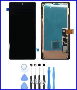 For Google Pixel 7 Pro OLED LCD Display Touch Screen Digitizer Replacement+Frame