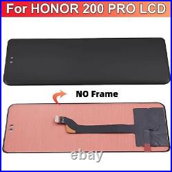 For HUAWEI Honor 200 Pro OLED LCD Display Touch Screen Digitizer no Frame Repair