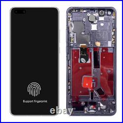 For Huawei P40 Pro LCD OLED Display Touch Screen Digitizer with Frame Replacement