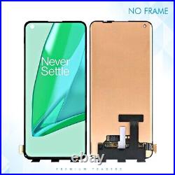 For OnePlus 9 Pro Black OLED Screen Touch Display No Frame Digitizer Assembly