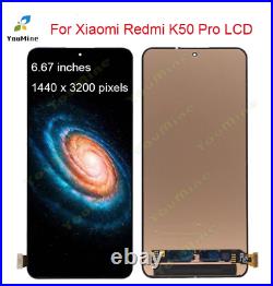 For Xiaomi Redmi K50 Pro LCD Display Touch Screen Digitizer Replacement Assembly