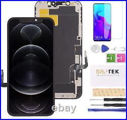 For iPhone 12 Pro LCD Display Touch Screen Replacement Assembly Black