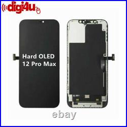 For iPhone 12 Pro Max Hard OLED Display Touch Screen Digitizer Assembly Replace
