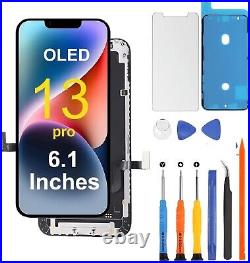 For iPhone 13 Pro Soft OLED Display Digitizer Screen Replacement+Glue