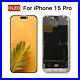 For iPhone 15 Pro OLED Screen Display LCD Touch Digitizer Replacement Assembly