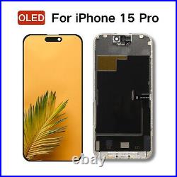 For iPhone 15 Pro OLED Screen Display LCD Touch Digitizer Replacement Assembly