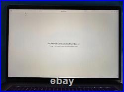 Genuine Apple MacBook Pro 15 A1990 LCD Screen Display Assembly GREY 2018 2019