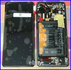 Genuine Black Huawei P30 Pro Vog-l09 L29 LCD Screen Display Frame Oled Battery