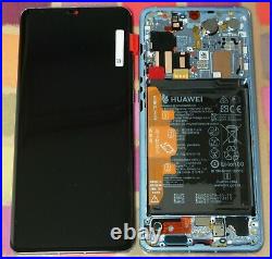 Genuine Crystal Huawei P30 Pro Vog-l09 L29 LCD Screen Display Frame Oled Battery