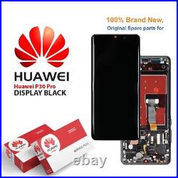 Genuine Original Huawei P30 Pro Service Pack With Frame LCD Screen Touch Display