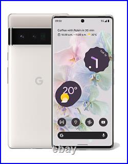 Google Pixel 6 Pro 5g 6.7 Factory Unlocked Cloudy White 128gb