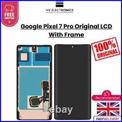 Google Pixel 7 Pro Original Screen Display Screen Touch Digitizer + Frame