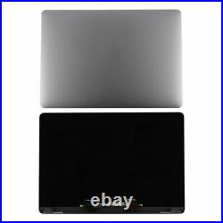 Gray LCD Screen Display Assembly+Top Cover Part For Macbook Pro 13.3 A1706 A1708