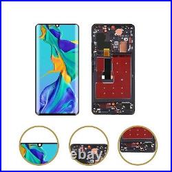 Huawei P30 Pro (2019) Black Genuine OLED LCD Touch Screen Display With Frame UK