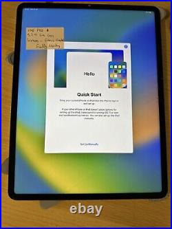 IPad Pro 12.9 Inch 5th Gen (2021) LCD Display Touch Screen cracked glass! 