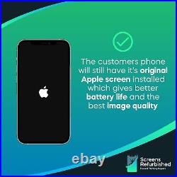 IPhone 11 12 13 14 Screen Refurbishment Post-In Service Cracked Display Repair