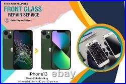 IPhone 12 13 14 15 Cracked LCD Display Screen Repair Top Glass Replacement