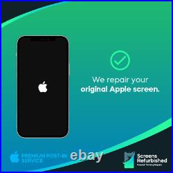 IPhone 12 13 14 15 Cracked LCD Display Screen Repair Top Glass Replacement