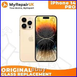 IPhone 14 PRO Cracked Screen OLED Display Repair Original Glass Replacement