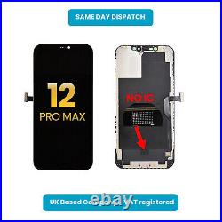 LCD For iPhone 12 Pro Max Display Touch Screen Digitizer Replacement No Move IC