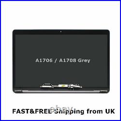 LCD Screen Assembly Display Complete for Apple Macbook Pro A1706 EMC 3071 Grey