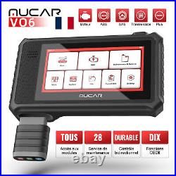 MUCAR VO6 Car Diagnostic Tool OBD2 Scanner All System Code Reader ECU Coding UK
