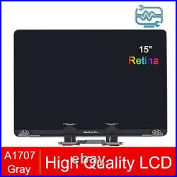 NEW LCD Screen Display Assembly MacBook Pro 15 A1707 2016 2017 Gray 661-06375