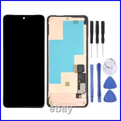 OLED for Google Pixel 8 Pro LCD Display Touch Screen Digitizer with Frame