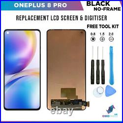 OnePlus 8 Pro Original AMOLED OLED Touch Screen Display Assembly Replacement UK