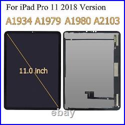 Original Apple iPad Pro 11 (2018) A1980 A2013 A1934 LCD Display Screen