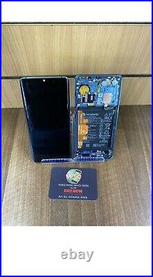 Original Aurora Blue Huawei P30 Pro Vog-l09 LCD Screen Display Frame Battery B#1