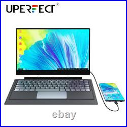 Portable Monitor 15.6 4K Touch Screen 38402160 UHD IPS Display for PC Lapdock