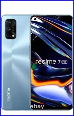 Realme 7 Pro 8+128gb Amoled Dual Sim Phone Rmx2170 Mirror Blue Eu Plug