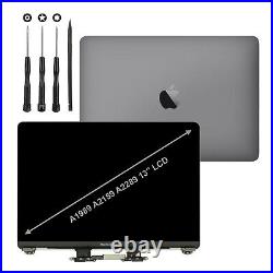 Replacement Grey MacBook Pro 13 A2289 A2159 A1989 2018/19/20 LCD Screen Display