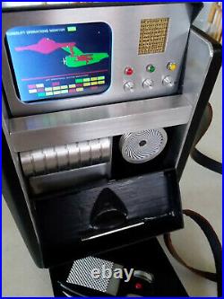 Star Trek Marko pro built Tricorder with video/audio display screen