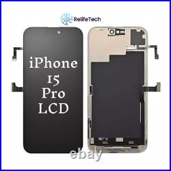 Supreme LCD Screen for iPhone 15 Pro Replacement Display Touch Digitizer Full HD